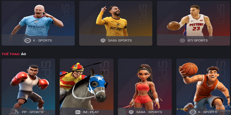 Thể thao Dabet là sảnh game đình đám tại nhà cái